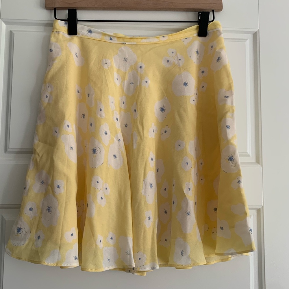 TVF for DVF Chiffon Mini Skirt